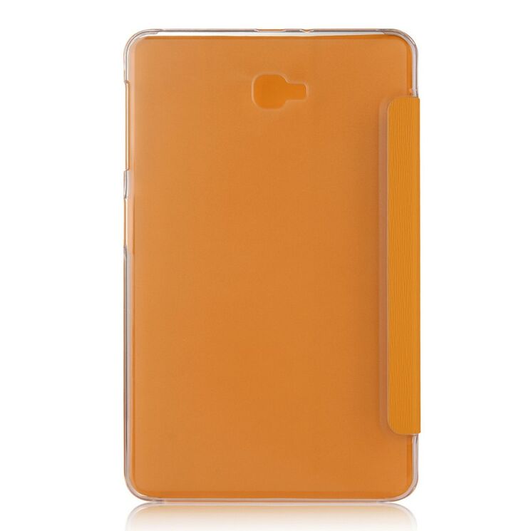 Чохол Deexe Toothpick Texture для Samsung Galaxy Tab A 10.1 (T580/T585) - Orange: фото 2 з 3