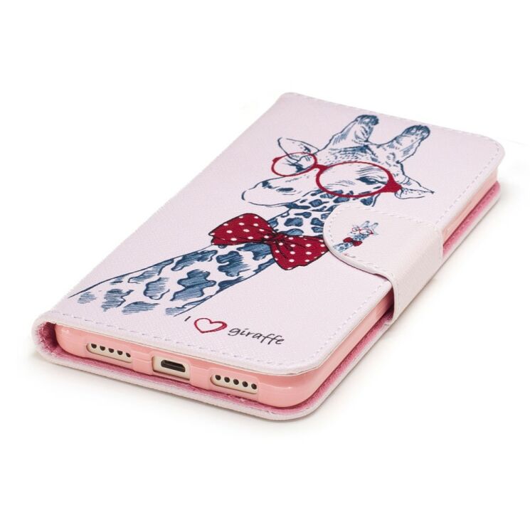 Чехол-книжка Deexe Color Book для Xiaomi Redmi Note 4X - Giraffe Pattern: фото 6 из 8