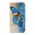 Чохол-книжка Deexe Color Wallet для Huawei Y3 2017 - Blue Butterfly: фото 1 з 6