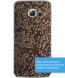 Шкіряна наклейка Glueskin Gold Flowers для Samsung Galaxy S6 (G920) - Gold Flowers: фото 1 з 1