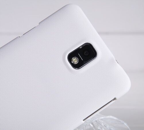 Пластиковая накладка Nillkin Frosted Shield для Samsung Galaxy Note 3 (N9000) - Khaki: фото 6 з 9