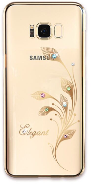 Пластиковый чехол KINGXBAR Diamond Series для Samsung Galaxy S8 Plus (G955) - Flower Pattern: фото 1 из 6