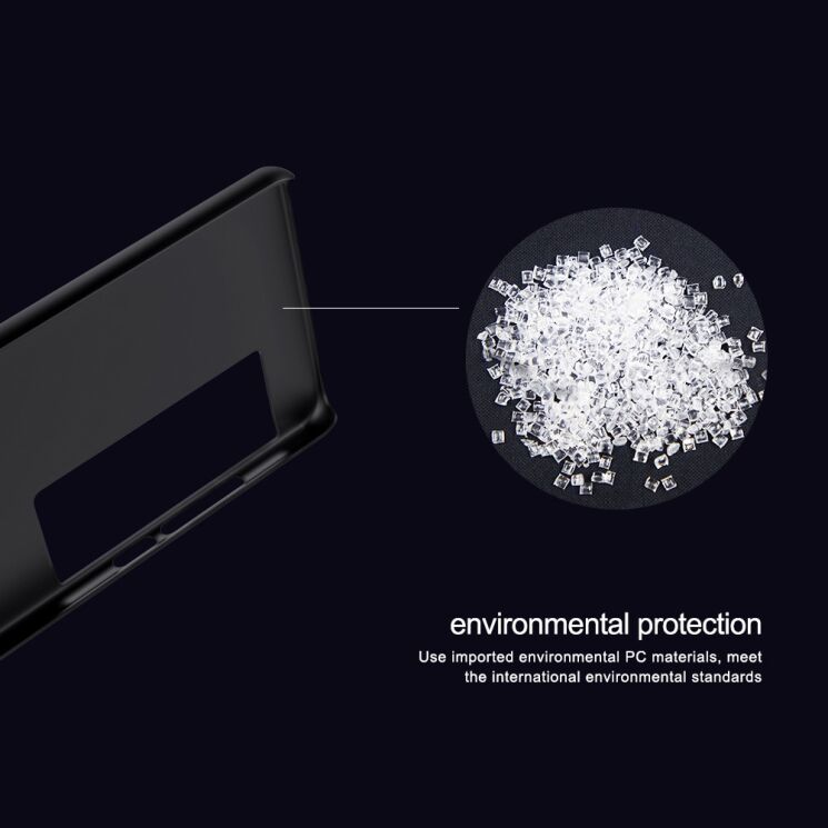 Пластиковый чехол NILLKIN Frosted Shield для Meizu PRO 7 - Black: фото 8 из 20