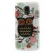 Силиконовая накладка Deexe Owl Pattern для Samsung S5 mini (G800) - Cute Owl (SM5-8704A). Фото 1 из 6
