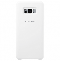 Силіконовий (TPU) чохол Silicone Cover для Samsung Galaxy S8 Plus (G955) EF-PG955TSEGRU - White: фото 1 з 3