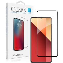 Защитное стекло ACCLAB Full Glue для Xiaomi Redmi Note 13 Pro - Black: фото 1 из 7