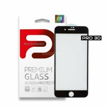Защитное стекло ArmorStandart Pro 5D для Apple iPhone SE 2 / 3 (2020 / 2022) / iPhone 8 / iPhone 7 - Black: фото 1 из 7