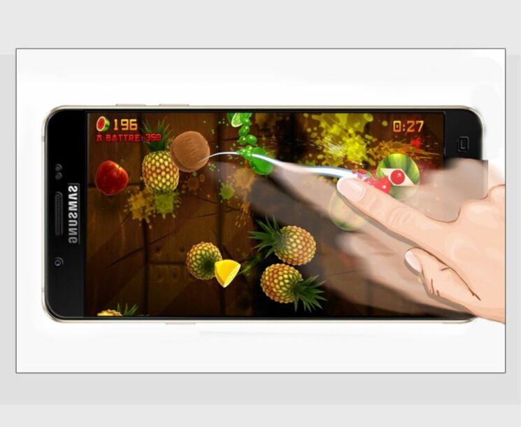 Захисне скло MOCOLO 3D Silk Print для Samsung Galaxy A5 2016 (A510) - White: фото 5 з 7