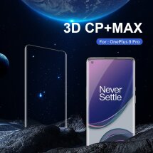 Захисне скло NILLKIN 3D CP+ MAX для OnePlus 9 Pro / 10 Pro - Black: фото 1 з 19