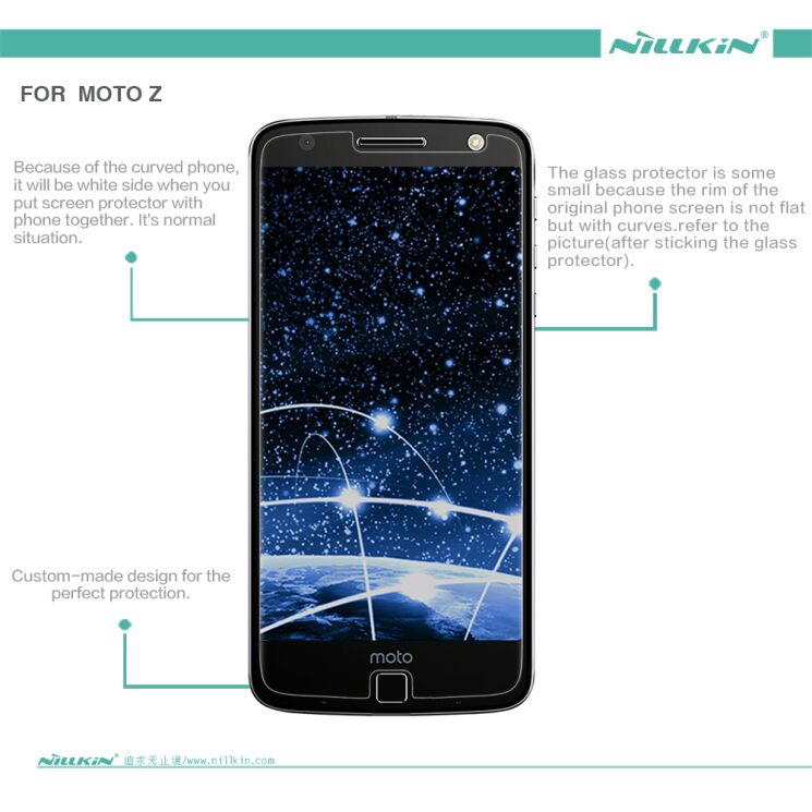 Захисне скло NILLKIN Amazing H+PRO для Motorola Moto Z: фото 11 з 14