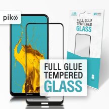 Захисне скло Piko Full Glue для Nokia 3.4 - Black: фото 1 з 4