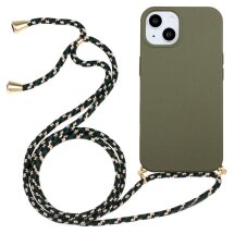 Защитный чехол Deexe Astra Case для Apple iPhone 15 Plus - Army Green: фото 1 из 4