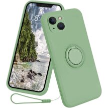 Захисний чохол Deexe Color Shell для Apple iPhone 15 Plus - Green: фото 1 з 7