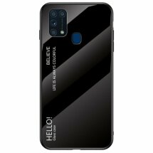 Захисний чохол Deexe Gradient Color для Samsung Galaxy M31 (M315) - Black: фото 1 з 2