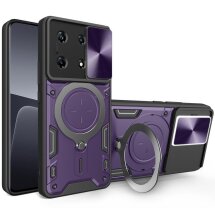 Захисний чохол Deexe Magnetic Space для Infinix Note 30 Pro - Purple: фото 1 з 12