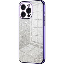 Защитный чехол Deexe Sparkles Cover для Apple iPhone 15 Pro Max - Purple: фото 1 из 7