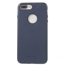 Защитный чехол G-Case Ostrich Skin для iPhone 7 Plus - Dark Blue: фото 1 из 10