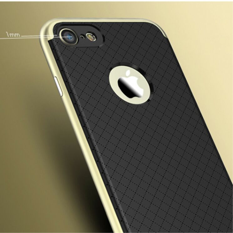 Защитный чехол IPAKY Hybrid Cover для iPhone 7 - Gold: фото 4 из 8