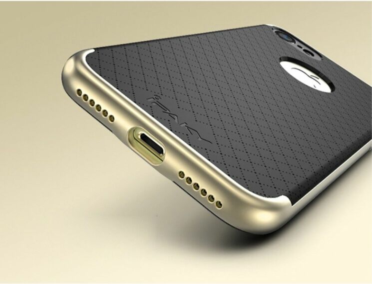 Защитный чехол IPAKY Hybrid Cover для iPhone 7 - Gold: фото 5 из 8