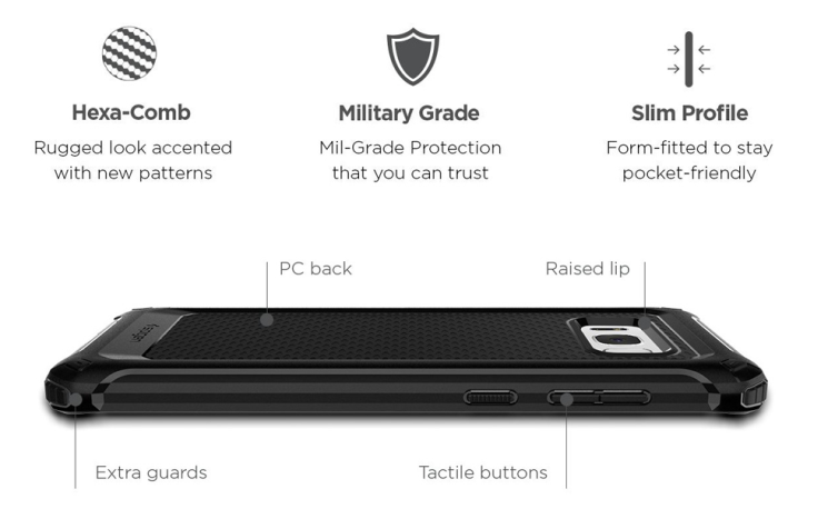 Защитный чехол SGP Rugged Armor Extra для Samsung Galaxy S8 Plus (G955): фото 11 из 13