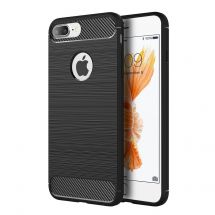 Захисний чохол UniCase Carbon для iPhone 7 Plus - Black: фото 1 з 8
