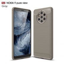Захисний чохол UniCase Carbon для Nokia 9 PureView - Grey: фото 1 з 11