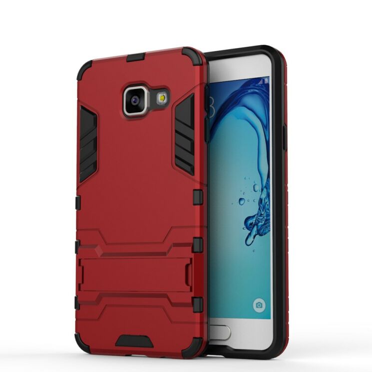 Защитный чехол UniCase Hybrid для Samsung Galaxy A3 2016 (A310) - Red: фото 2 из 7