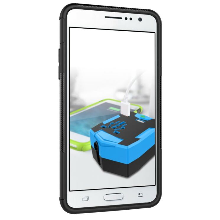 Защитный чехол UniCase Hybrid X для Samsung Galaxy J2 Prime - Black: фото 5 из 15