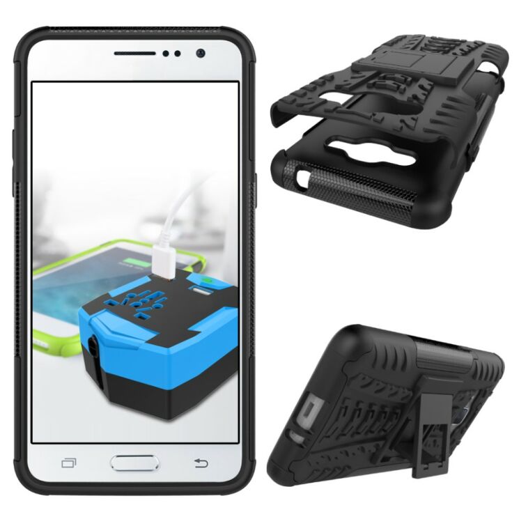 Защитный чехол UniCase Hybrid X для Samsung Galaxy J2 Prime - Black: фото 2 из 15