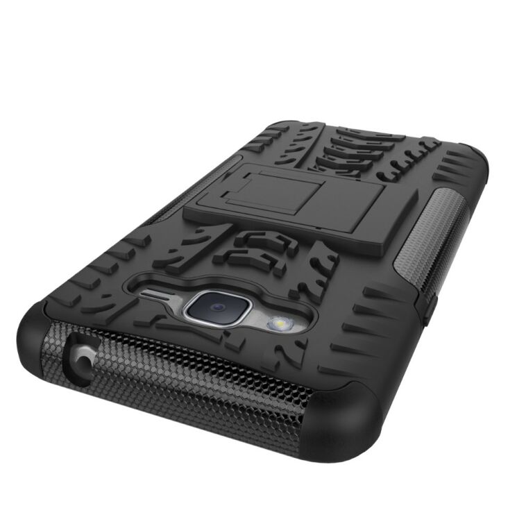 Захисний чохол UniCase Hybrid X для Samsung Galaxy J2 Prime - Black: фото 9 з 15
