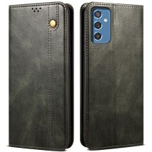 Защитный чехол UniCase Leather Wallet для Samsung Galaxy A04s (A047) / A13 5G (A136) - Green: фото 1 из 9