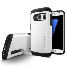 Захисна накладка Spigen SGP Slim Armor для Samsung Galaxy S7 (G930) - Shimmery White: фото 1 з 13