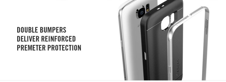 Чехол SGP Neo Hybrid для Samsung Galaxy S6 (G920) - Gold: фото 9 из 12
