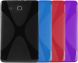 Силиконовая накладка Deexe X-Shaped для Samsung Galaxy Tab E 9.6 (T560/561) - Red (100203R). Фото 7 з 7
