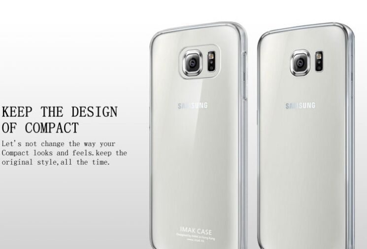 Пластиковая накладка IMAK Crystal для Samsung Galaxy S6 (G920): фото 6 з 8