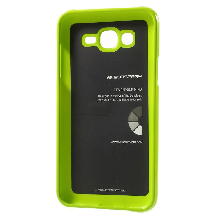 Силиконовая накладка MERCURY Jelly Case для Samsung Galaxy J7 - Green: фото 3 из 6