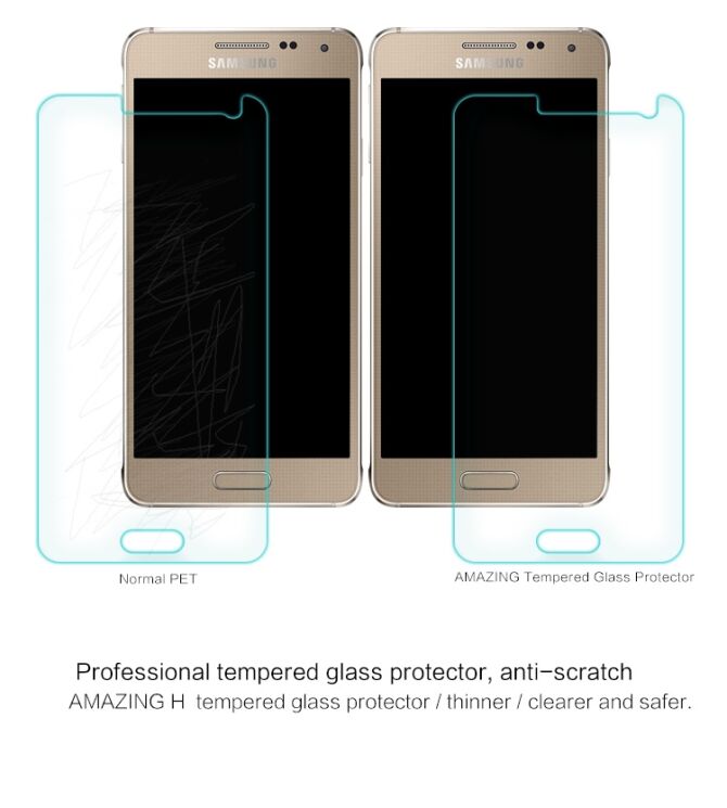 Защитное стекло Nillkin Amazing H 0.3mm для Samsung Galaxy Alpha (G850): фото 6 из 14