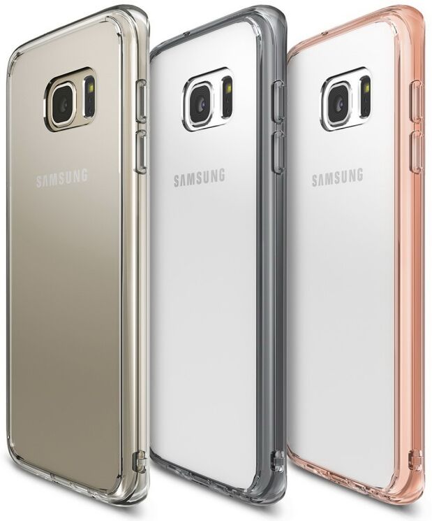 Захисна накладка RINGKE Fusion для Samsung Galaxy S7 edge (G935) - Black: фото 2 з 7