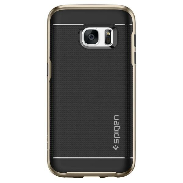 Захисний чохол Spigen SGP Neo Hybrid для Samsung Galaxy S7 (G930) - Champagne Gold: фото 2 з 14