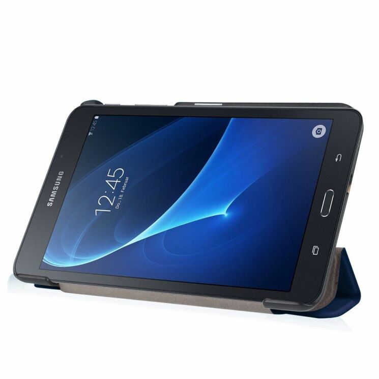 Чохол UniCase Slim для Samsung Galaxy Tab A 7.0 2016 (T280/285) - Dark Blue: фото 6 з 9
