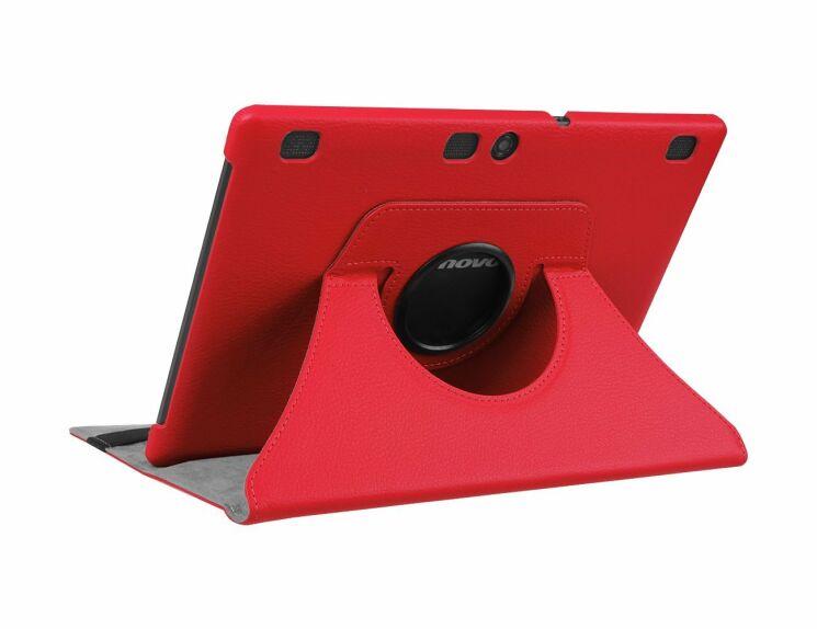 Чохол Deexe Rotation для Lenovo Tab 2 A10-70 - Red: фото 5 з 7