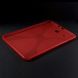 Силиконовая накладка Deexe X-Shaped для Samsung Galaxy Tab E 9.6 (T560/561) - Red (100203R). Фото 4 из 7