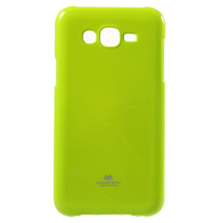 Силиконовая накладка MERCURY Jelly Case для Samsung Galaxy J7 - Green: фото 1 з 6