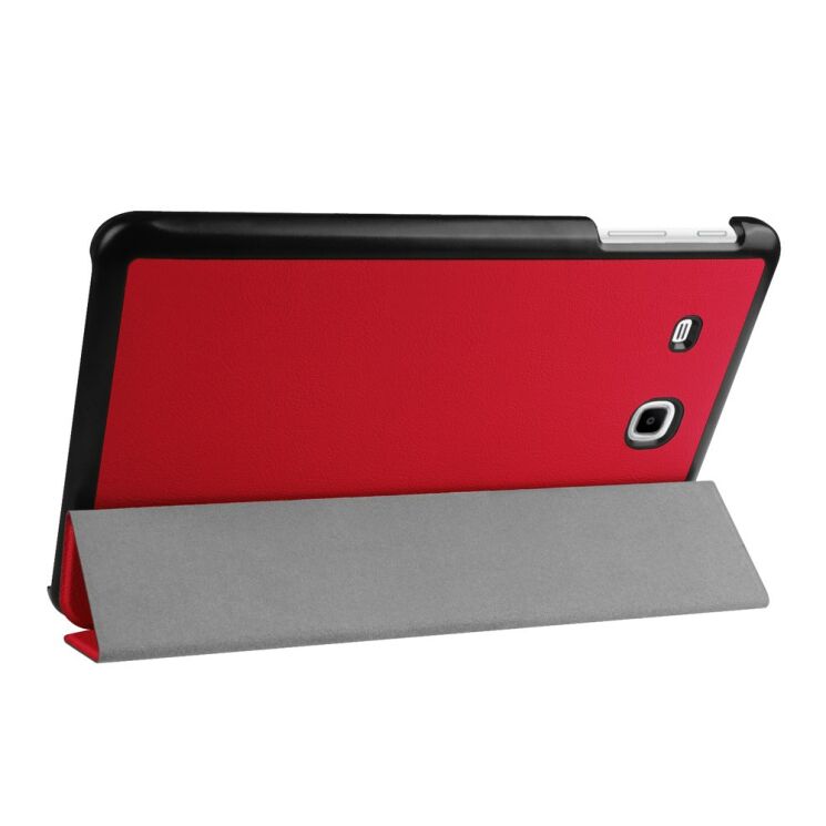 Чохол UniCase Slim для Samsung Galaxy Tab E 9.6 (T560/561) - Red: фото 5 з 7