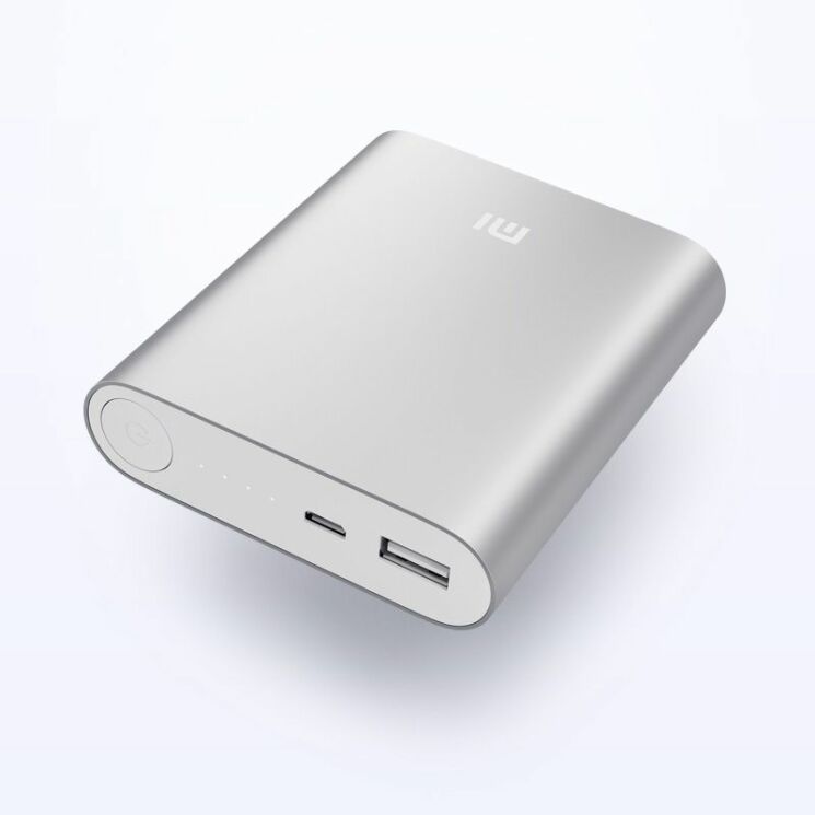 Внешний аккумулятор Xiaomi Mi Power Bank 10400 mAh - Silver: фото 7 из 16