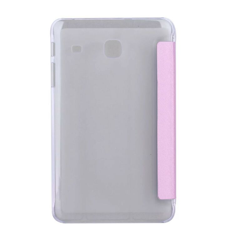 Чехол Deexe Silk Texture для Samsung Galaxy Tab A 7.0 (T280/285) - Pink: фото 2 из 3