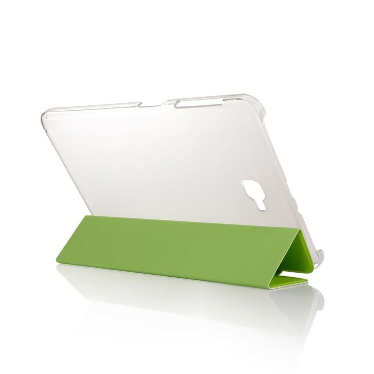 Чохол Deexe Toothpick Texture для Samsung Galaxy Tab A 10.1 (T580/T585) - Green: фото 3 з 3
