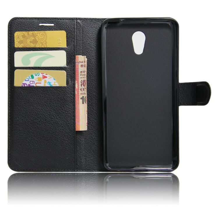 Чехол-книжка Deexe Wallet Style для Meizu M5 Note - Black: фото 6 из 6