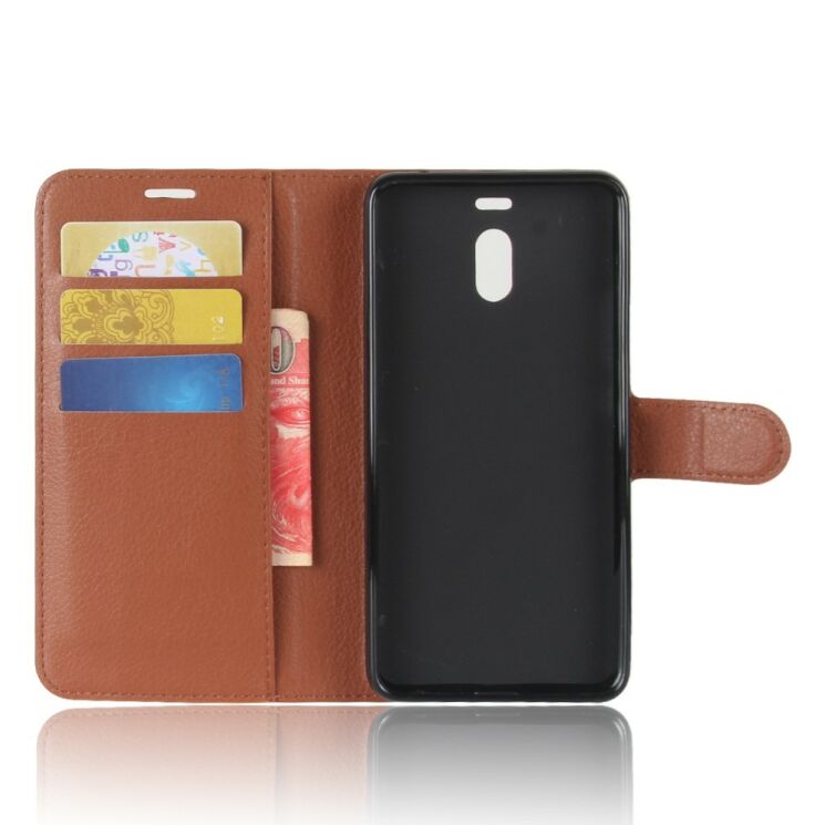 Чехол-книжка Deexe Wallet Style для Meizu M6 Note - Brown: фото 3 из 6