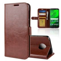 Чохол-книжка Deexe Wallet Style для Motorola Moto G6 Plus - Brown: фото 1 з 10